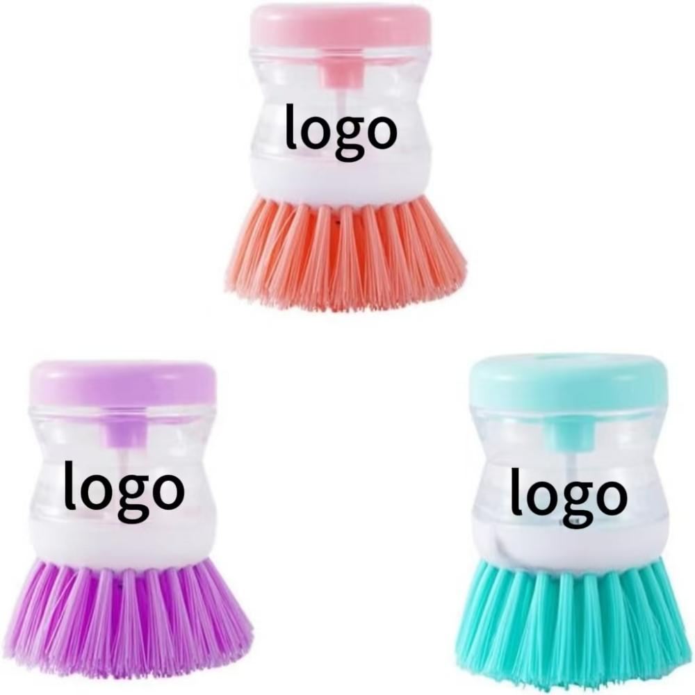 QQ166 / Kitchen Dish Brush with Soap Dispenser - 1 - 4colo...