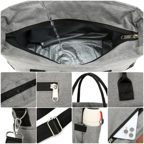RAY36 / Reusable Tote Cooler Bags with Adjustable Shoulder Strap - 330850263 - 4colorlife.com