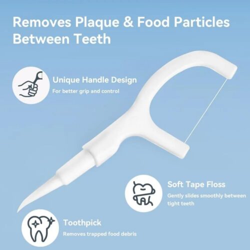 XJJ114 / Disposable Portable Five-In-One Soft Bristle Dental Floss - 338663623 - 4colorlife.com