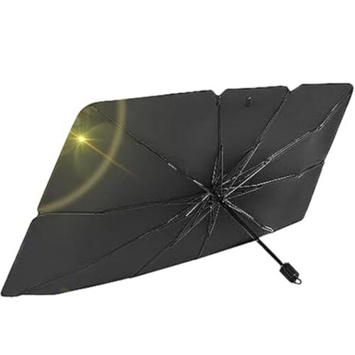 ZY162 / Foldable Car Windshield UV Sun Shade Umbrella for Sedan SUV - 4 12 - 4colorlife.com
