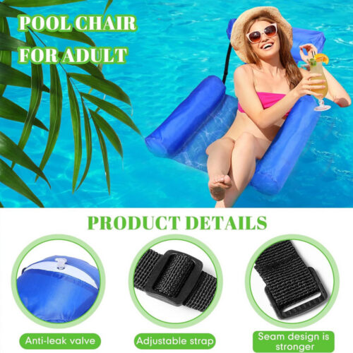 ZGJ154 / Inflatable Pool Float Chair - 5 7 - 4colorlife.com