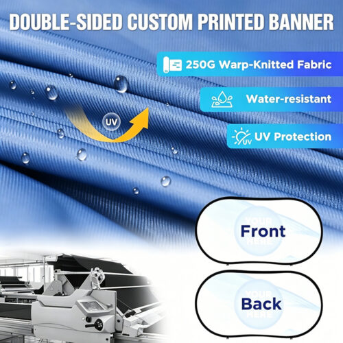 ZY063 / Custom A Frame Up Banner - 5 8 - 4colorlife.com