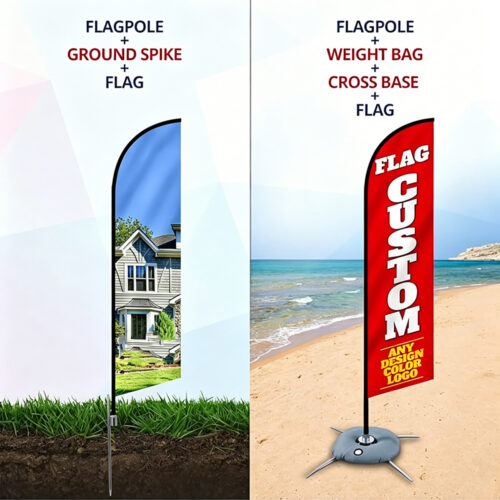 ZY064 / Event Display Feather Flag - 6 7 - 4colorlife.com