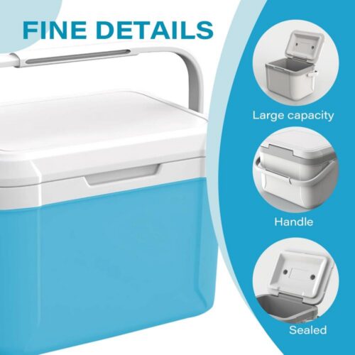 QQ460 / Camping Cooler 5L PU Small - 7 1 - 4colorlife.com