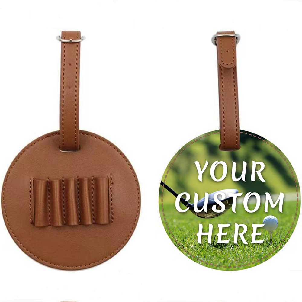 DKN060 / Golf Tee Holder Bag Tag - Golf Tee Holder Bag Tag 1 - 4colorlife.com