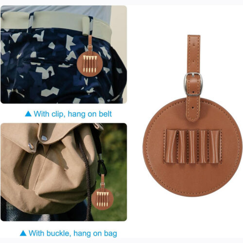 DKN060 / Golf Tee Holder Bag Tag - Golf Tee Holder Bag Tag 10 - 4colorlife.com
