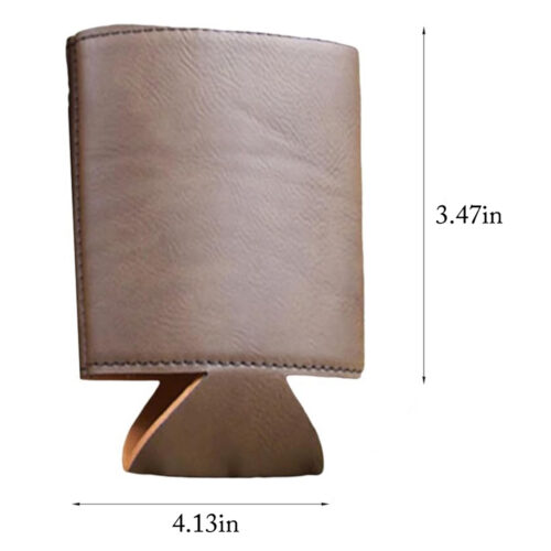 ZCH550 / PU Leather Can Cooler Sleeve - PU Leather Can Cooler Sleeve 3 - 4colorlife.com