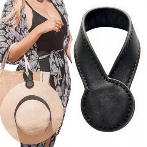 AJC041 / Leather Magnetic Cap Clip Hat Holder - Hat Clips3 - 4colorlife.com