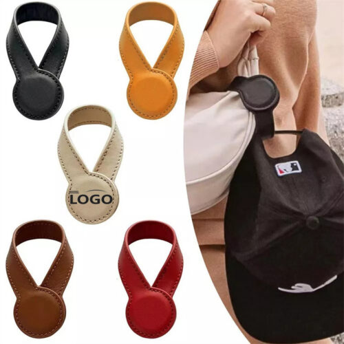 AJC041 / Leather Magnetic Cap Clip Hat Holder - Hat Clips4 1 - 4colorlife.com