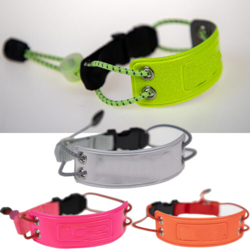 AJC039 / Reflective Arm & Leg Safety Strap Bracelet w/ Felt Backing - Reflective Bands3 - 4colorlife.com