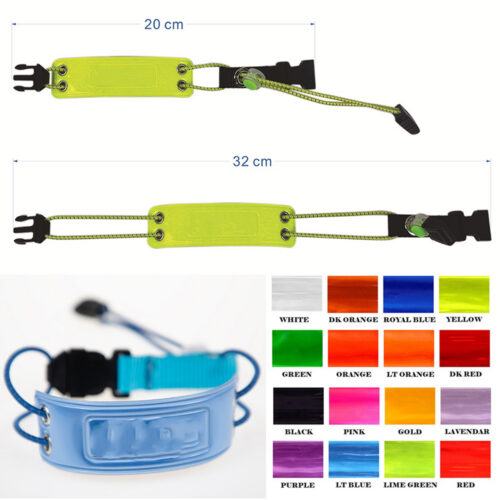 AJC039 / Reflective Arm & Leg Safety Strap Bracelet w/ Felt Backing - Reflective Bands4 - 4colorlife.com