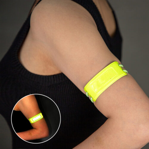 AJC039 / Reflective Arm & Leg Safety Strap Bracelet w/ Felt Backing - Reflective Bands6 - 4colorlife.com