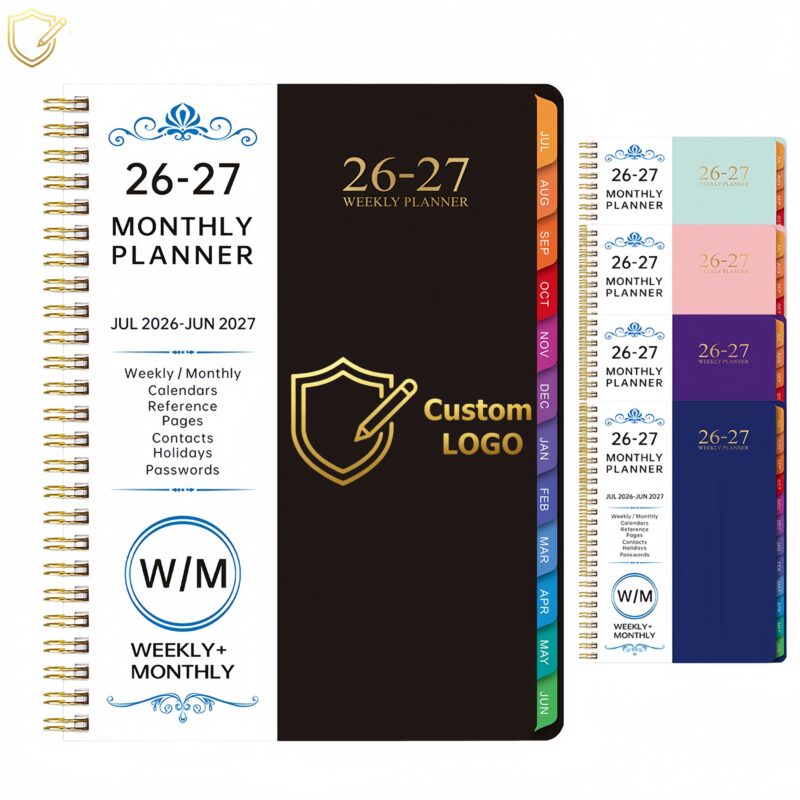 WTL251 / Enterprise 2026 2027 Weekly Monthly Schedule Notebook - 1 1 1 Scaled - 4colorlife.com