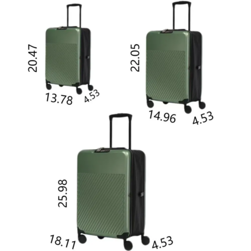 XJJ075 / 20 In Collapsible Suitcase (18,20,24-Inch) - 1 3 - 4colorlife.com