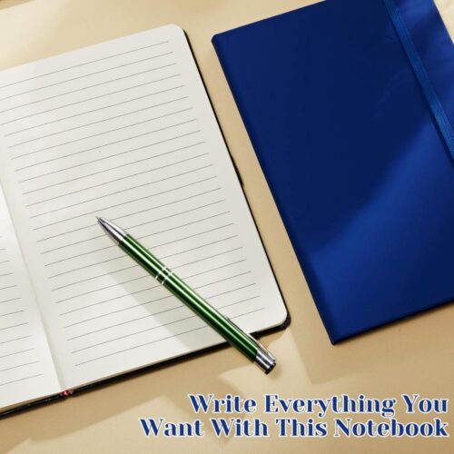QQ427 / A5 Hardcover Notebook with Pen Holder PU Leather - 3 2 - 4colorlife.com