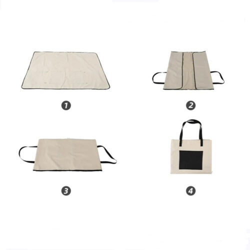 LMM097 / Outdoor Portable Crossbody Bag Style Picnic Mat - 339722166 - 4colorlife.com