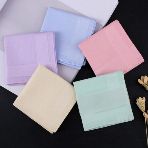 QQ453 / Portable Cotton Handkerchief - 4 3 - 4colorlife.com