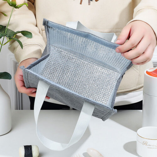 WFJ453 / Insulated Reusable Lunch Bags With Aluminum - 4 6 - 4colorlife.com