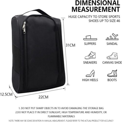 QQ496 / Portable Golf Shoe Bag - 5 3 - 4colorlife.com