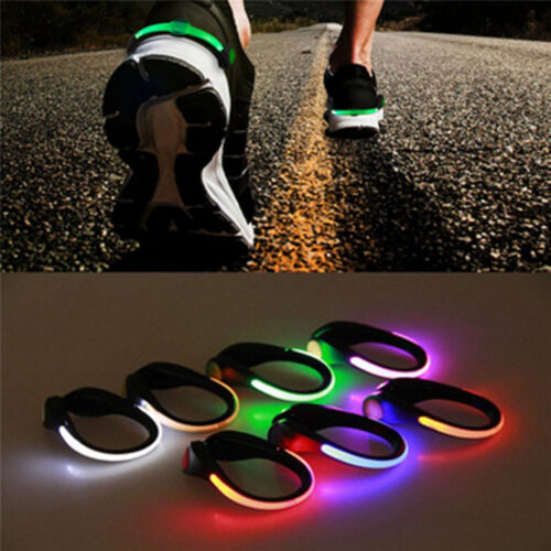 WFJ442 / Shoe Clip Lights Reflective Night Running Gear - 6 3 - 4colorlife.com