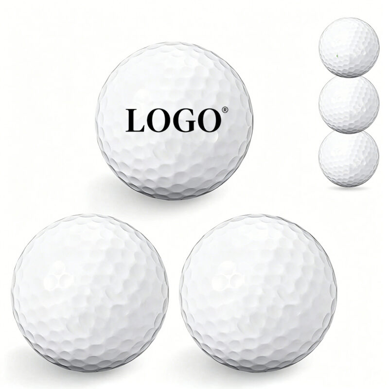 WQM121 / Double Layer Golf Ball for Competition, Custom Printed Logo - Double Layer Golf Ball For Competition Custom Print...
