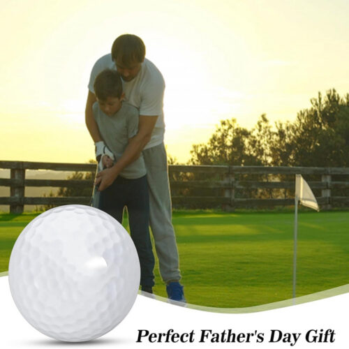 WQM121 / Double Layer Golf Ball for Competition, Custom Printed Logo - Double Layer Golf Ball For Competition Custom Print...