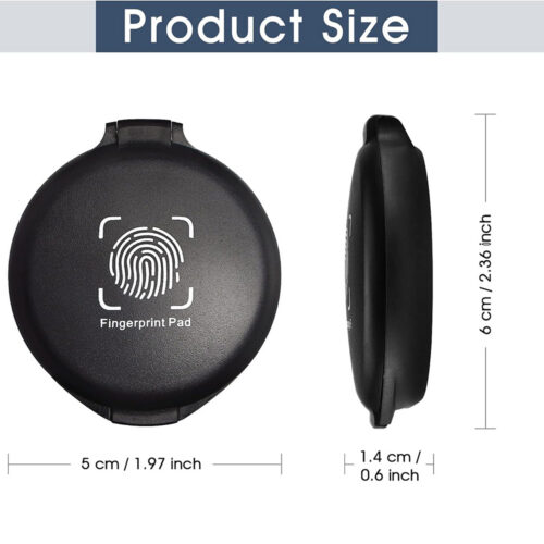 ZCH277 / Fingerprint Ink Pad - Fingerprint Ink Pad 5 - 4colorlife.com