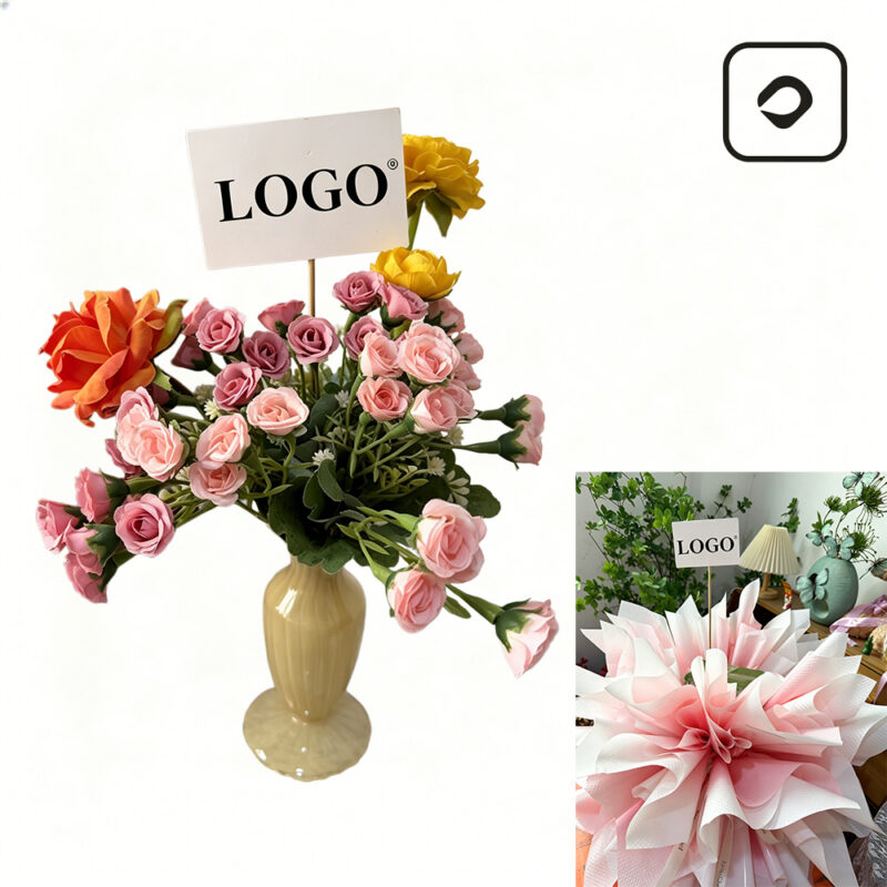 WQM171 / Floral Decorative Signage Designed For Arrangements - Floral Decorative Signage Designed For Floral Arrangements1...