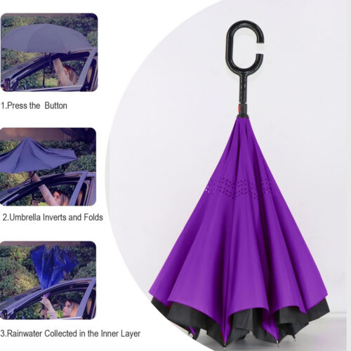 ZCH302 / Inverted Reverse Umbrella - Inverted Reverse Umbrella 2 - 4colorlife.com