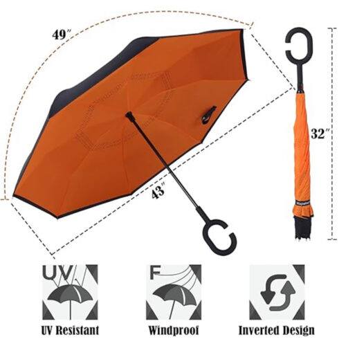 ZCH302 / Inverted Reverse Umbrella - Inverted Reverse Umbrella 4 - 4colorlife.com