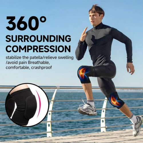 ZCH382 / Sports Knee Pads - Sports Knee Pads 3 - 4colorlife.com