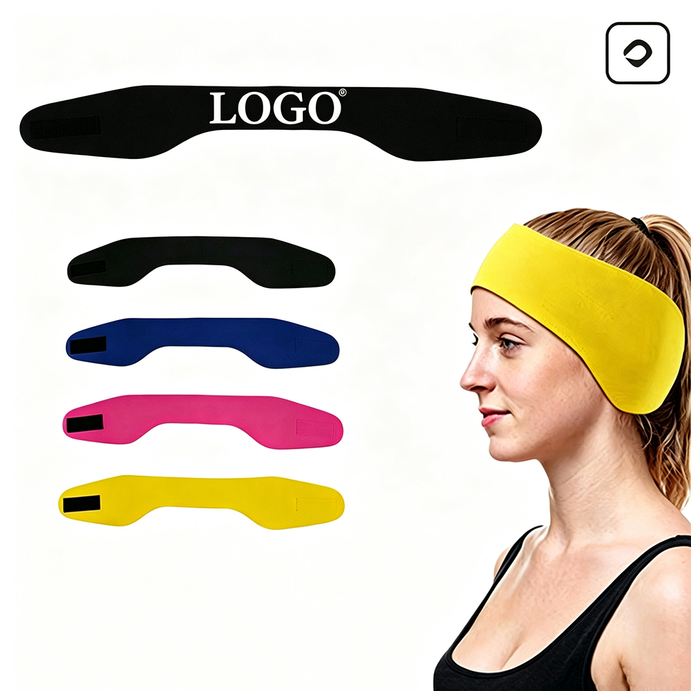 WQM179 / Waterproof Ear-Protection Sweat-Wicking Swimming Headband - Waterproof Ear Protection Sweat Wicking Swimming Head...