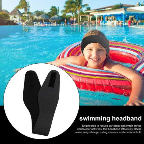 WQM179 / Waterproof Ear-Protection Sweat-Wicking Swimming Headband - Waterproof Ear Protection Sweat Wicking Swimming Head...